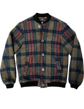 Bomber Recycled Art World  Arden Hombre