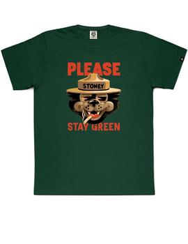 Camiseta The Dudes Stay Green Verde Hombre