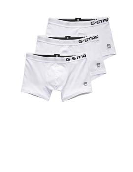 Boxer G-Star Classic Trunk 3-Pack Blanco