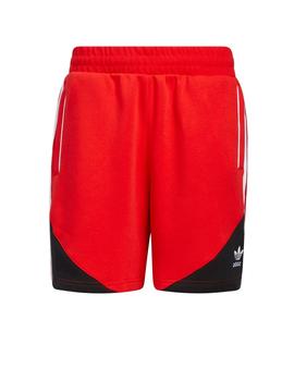 Bermudas Adidas SST Fleece Rojo Hombre
