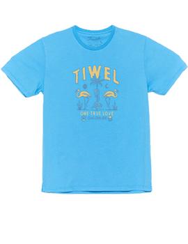 Camiseta Tiwel Sedoa Azul Hombre