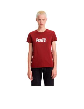 Camiseta Levi's The Perfect Roja Mujer