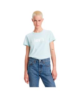 Camiseta Levi's The Perfect Azul Mujer