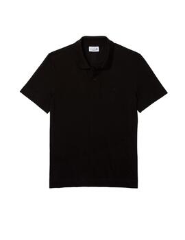 Polo Lacoste Regular Fit Negro Hombre