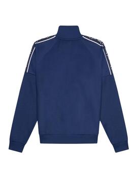 Chaqueta Fred Perry Taped Sleeve Track Marino Hombre