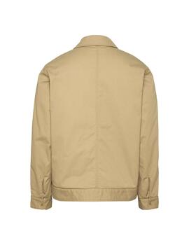 Chaqueta Tommy Jeans Workwear Beige Hombre