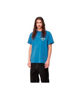 Camiseta Carhartt S/S Duckin' Azul Hombre.