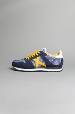 ZAPATILLA HOMBRE MASSANA 135 AZUL Y CAMUFLAJE