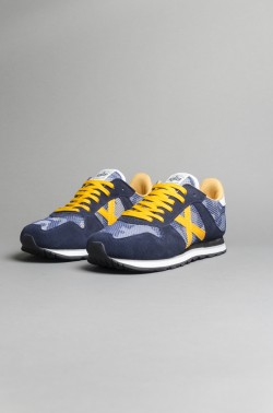 ZAPATILLA HOMBRE MASSANA 135 AZUL Y CAMUFLAJE