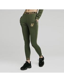 Pantalón SikSilk Taped Verde Mujer
