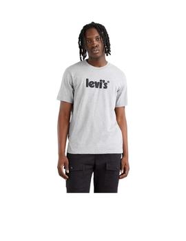 Camiseta Levi's SS Relaxed Gris Hombre