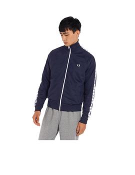 Chaqueta Fred Perry Taped Track Marino Hombre