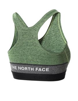 Camiseta Top The North Face MA Verde Mujer