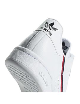 Zapatilla Adidas Continental 80 J Blanca