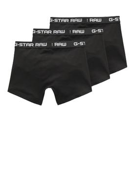Boxer G-Star Classic Trund 3-Pack Negro Hombre