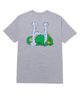 Camiseta Huf Magic Dragon Gris Hombre