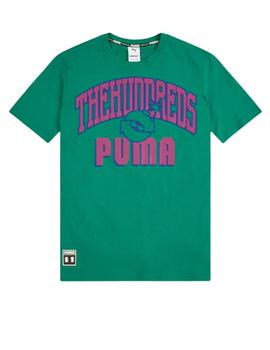 Camiseta Puma The Hundreds Verde Hombre