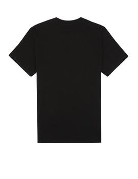 Camiseta Fred Perry Embroidered Negro Hombre