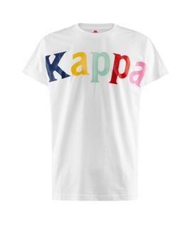 Camiseta Kappa Cultin Blanco Hombre