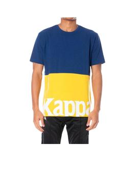 Camiseta Kappa Sand Carrency Azul Hombre