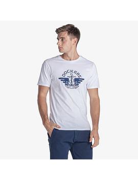 Camiseta Dockers Graphic Blanco