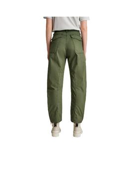 Pantalon G-Star 3D Fatigue Verde Mujer