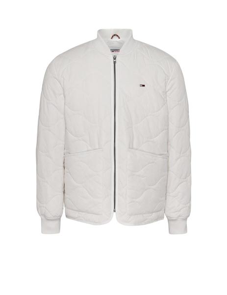 Bomber Tommy Jeans Quilted Blanca