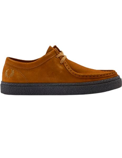 Fred Perry Low Ante Marron Hombre