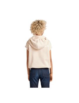 Sudadera G-Star Relaxed Beige Mujer