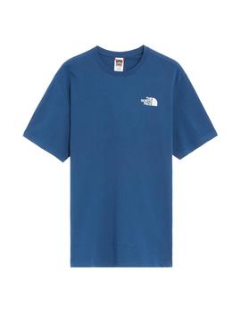 Camiseta The North Face M S/S Redbox Azul Hombre