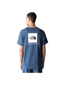 Camiseta The North Face M S/S Redbox Azul Hombre