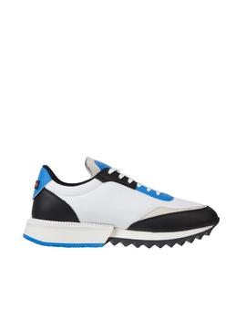 Zapatilla Tommy Jeans Track Cleat Blanca Hombre