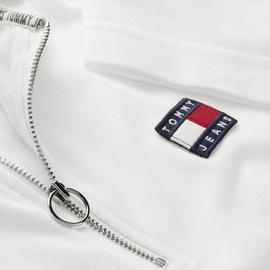 Polo Tommy Badge Blanco Mujer