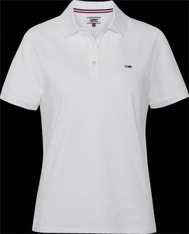 Polo Tommy Classics Blanco Mujer