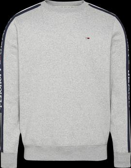 Sudadera Tommy Jeans Branded Gris Hombre