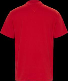 Camiseta Tommy Jeans Branded Rojo Hombre