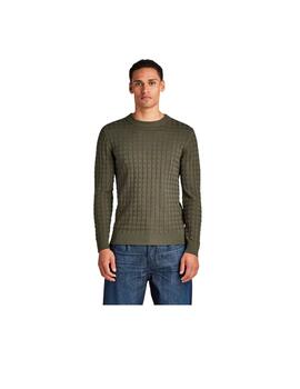 Jersey G-Star Table r knit Verde Hombre