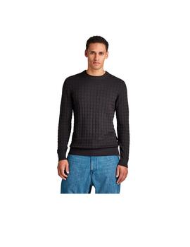 Jersey G-Star Table r knit Negro Hombre