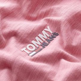 Camiseta Tommy Jeans Texture Rosa Hombre