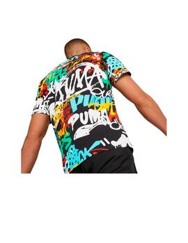 Camiseta Puma Graffiti Multicolor Hombre
