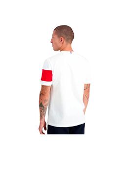 Camiseta Le Coq Sportif TRI SS N°1 Blanca Hombre