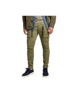 Pantalon G-Star Zip Pocket 3D Verde Hombre