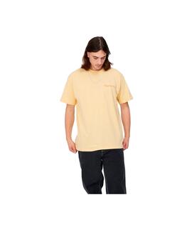 Camiseta Carhartt S/S Fez Amarilla Hombre