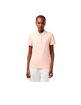 Polo Lacoste Stretch Rosa Mujer