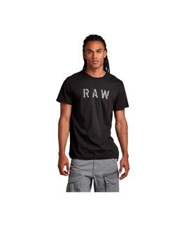 Camiseta G-Star RAW r t Negra Hombre
