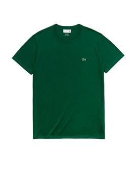 Camiseta Lacoste Clasica Verde Hombre