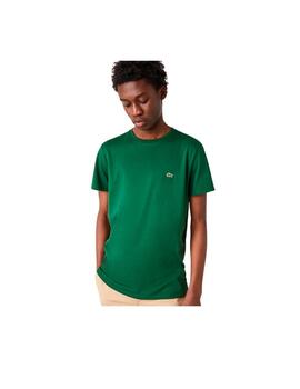 Camiseta Lacoste Clasica Verde Hombre