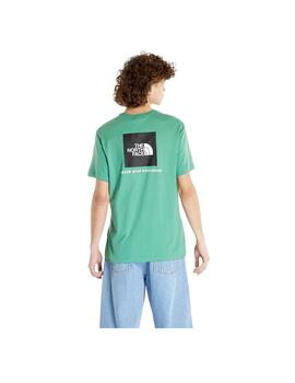 Camiseta The North Face Red Box Verde Hombre