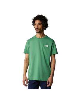 Camiseta The North Face Simple Dome Verde Hombre