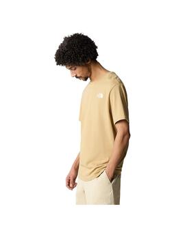 Camiseta The North Face Red Box Beige Hombre